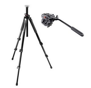 Штатив Manfrotto 055XProB + 701HDV (штатив + голова)