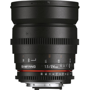 Объектив Samyang MF 24mm T1.5 ED AS UMC VDSLR Canon EF