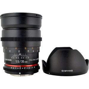 Объектив Samyang 35mm T1.5 ED AS UMC VDSLR Nikon F