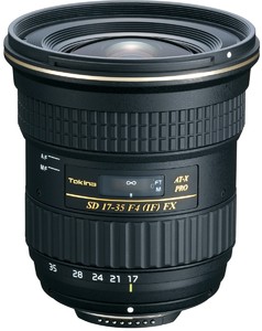 Объектив Tokina AT-X 17-35 PRO FX  F4.0 N/AF-D для Nikon