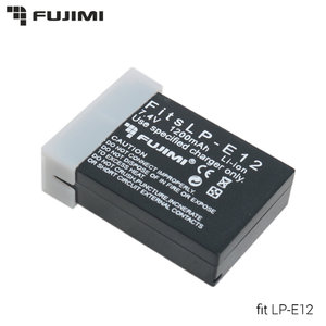 Аккумулятор Fujimi Canon LP-E12 для Canon EOS 100D, EOS M