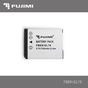 Аккумулятор FUJIMI Nikon EN-EL19 для Nikon Coolpix S100, S2500, S2550, S2600, S2700, S2750, S2800, S3100, S3200, S3300, S3400, S3500, S3600, S4100, S4150, S4300, S4400, S5300, S6400, S6500, S6600, S6700, S6800
